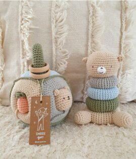 Set de cubo didáctico + Apilable Kuma (osito)